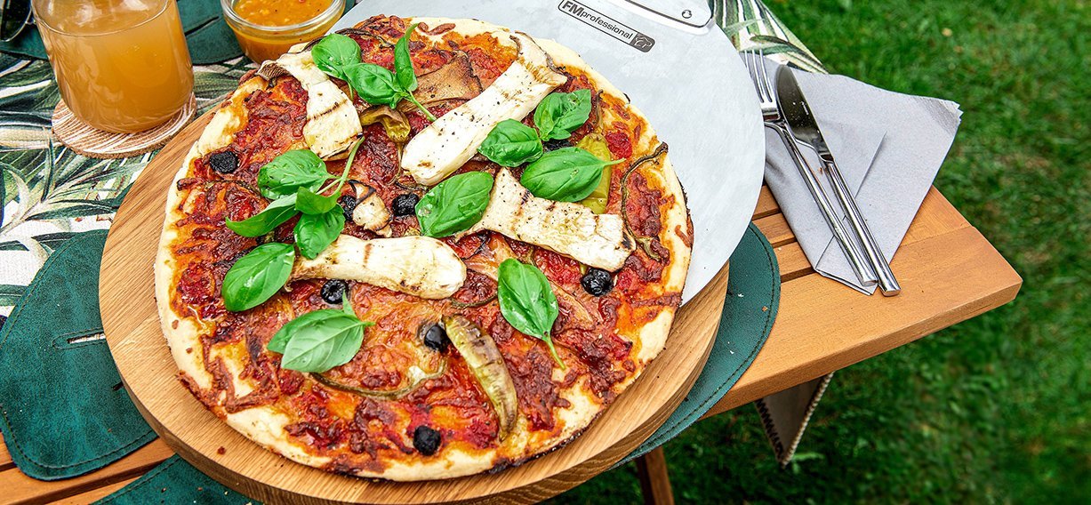 Pelle à Pizza Ronde Perforée Inox - Ustensiles de Cuisine