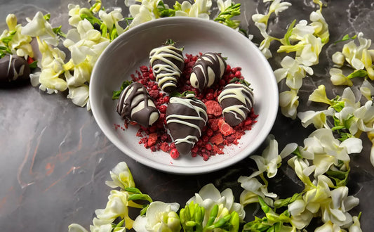 La recette des fraises au chocolat