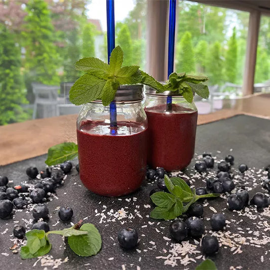 La recette du smoothie aux myrtilles