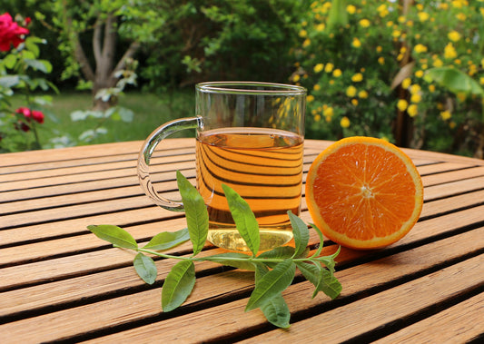 La recete de l'infusion à l'orange et à la verveine