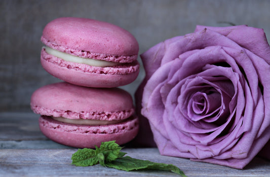 La recette des macarons à la rose