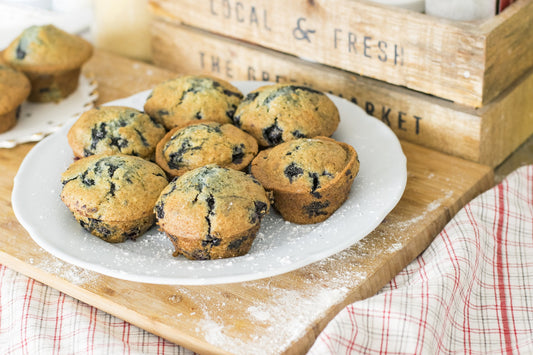 La recette des muffins à la myrtille