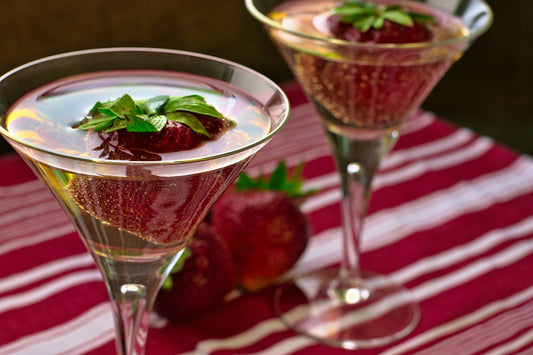 La recette du délicieux martini fraise