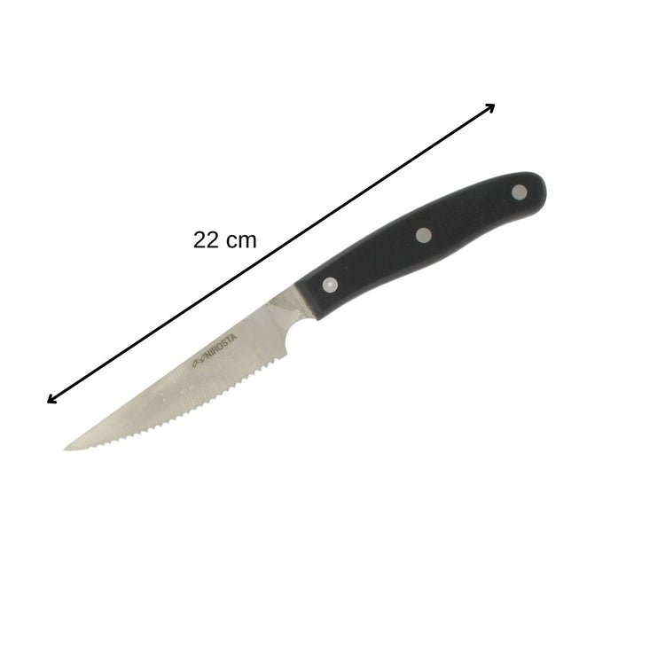 Lot de 4 couteaux à steak 22 cm Nirosta Fit