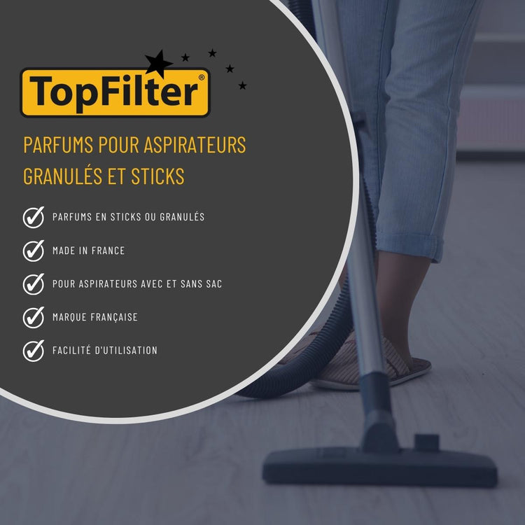 Ensemble de 20 parfums pour aspirateur senteur lavande TopFilter