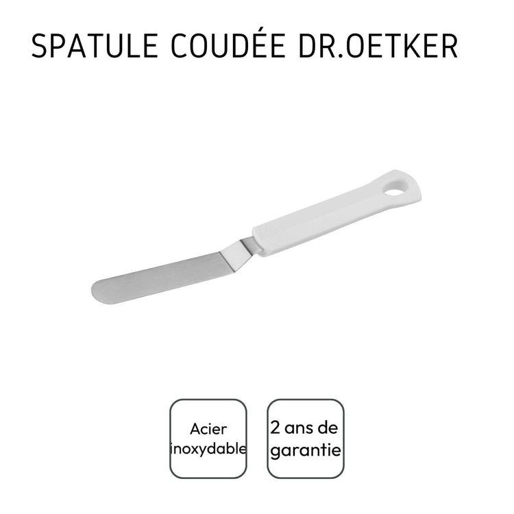 Spatule coudée en inox pour glaçage Dr.Oetker Classics