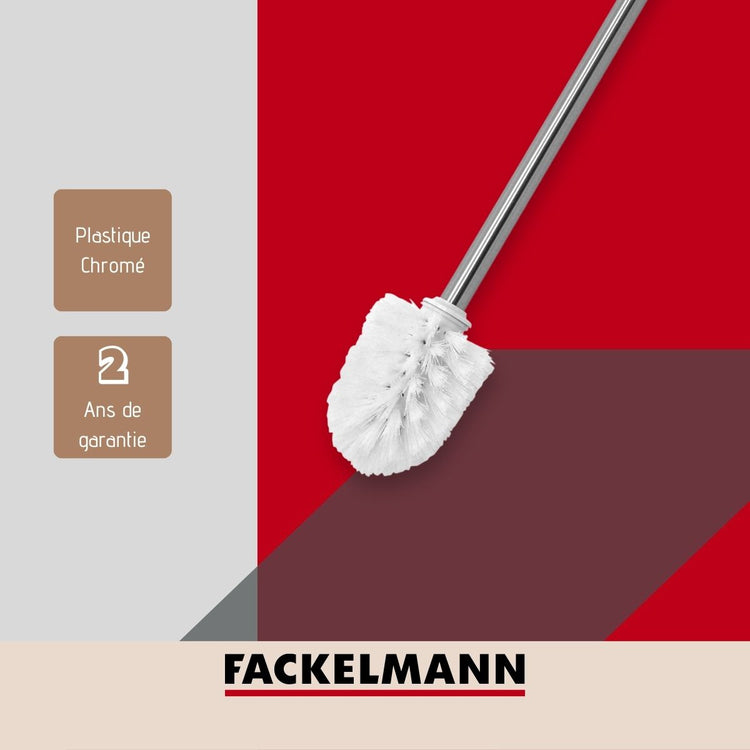 Brosse wc de rechange gris Fackelmann Vision