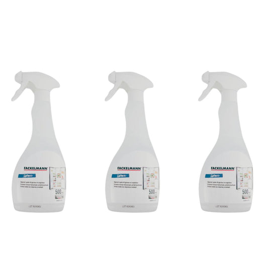 Lot de 3 dégivrants réfrigérateur et congélateur en spray 500 ml Fackelmann