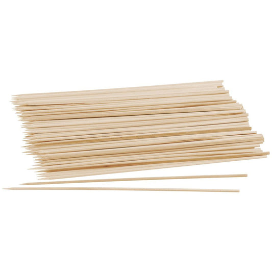 Lot de 50 piques en bois pour brochettes de 25 cm Fackelmann Eco Friendly