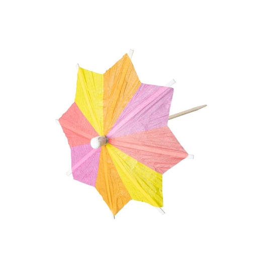 Lot de 15 mini parasols pour cocktail Fackelmann Eco Friendly