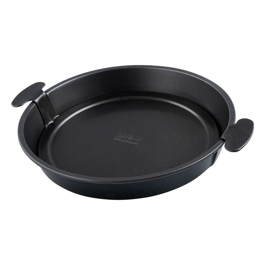 Moule à gâteau et quiches rond de 28 cm avec fond amovible Zenker Black Metallic