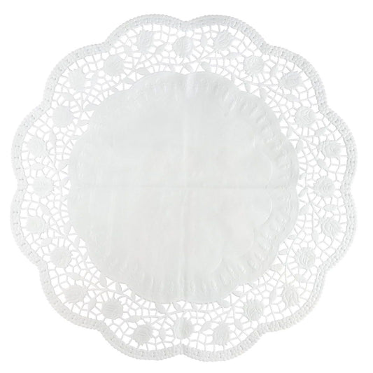 Lot de 15 napperons papier ronds pour tartes et gâteaux Zenker