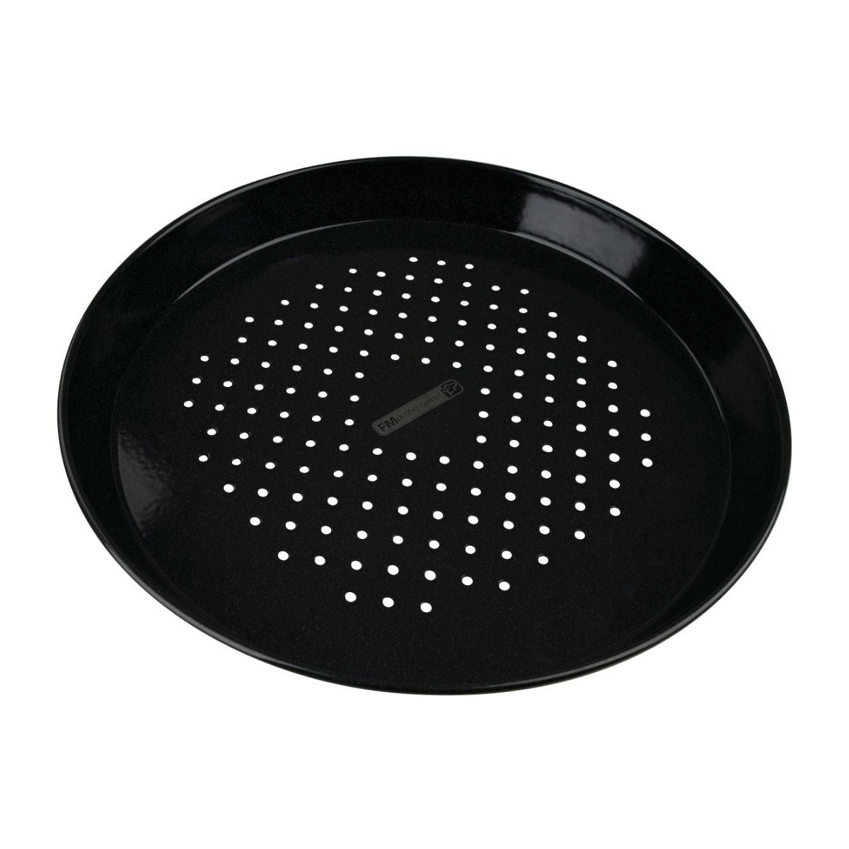 Plaque à pizza perforée ronde four et barbecue 32 cm FM Professional Barbecue