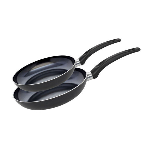 Set de 2 Poêles 24 et 28 cm céramique sans PFAS Elo Prima Cucina