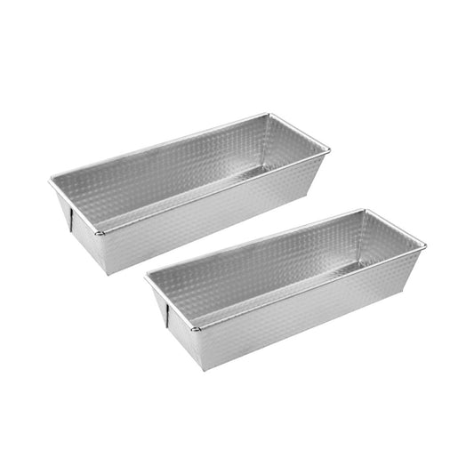 Lot de 2 moules à cakes 25,5 x 11,2 cm Zenker Silver