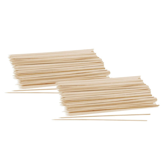 Lot de 100 piques en bois pour brochettes de 25 cm Fackelmann Eco Friendly