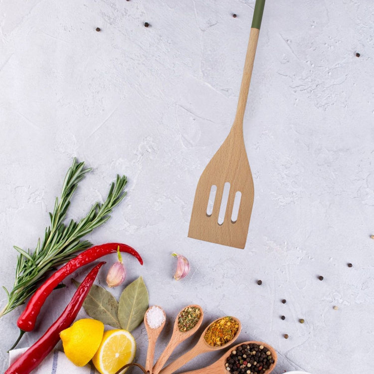 Spatule de cuisine ajourée 33 cm Fackelmann Wood Edition