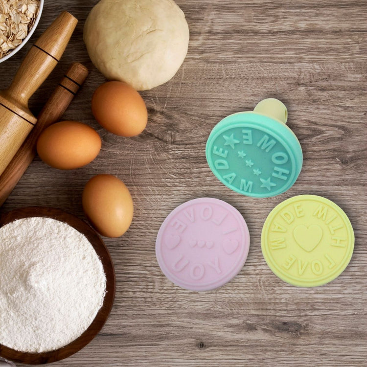 Lot de 3 tampons à pâtisserie pour biscuits Zenker