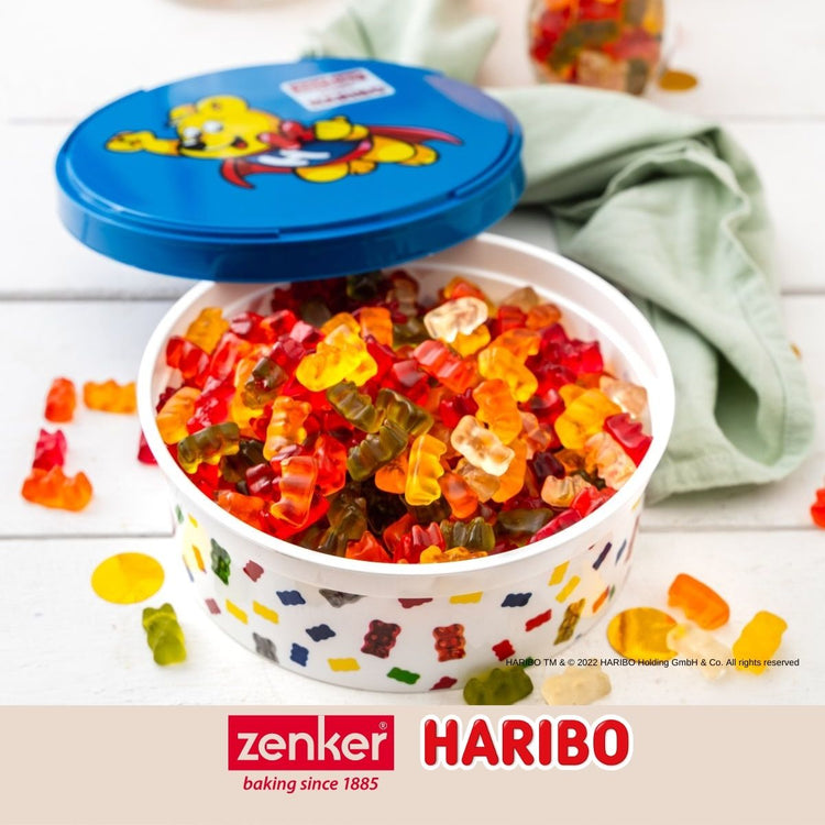 Boîte alimentaire avec couvercle en plastique 18,5 cm Zenker Haribo