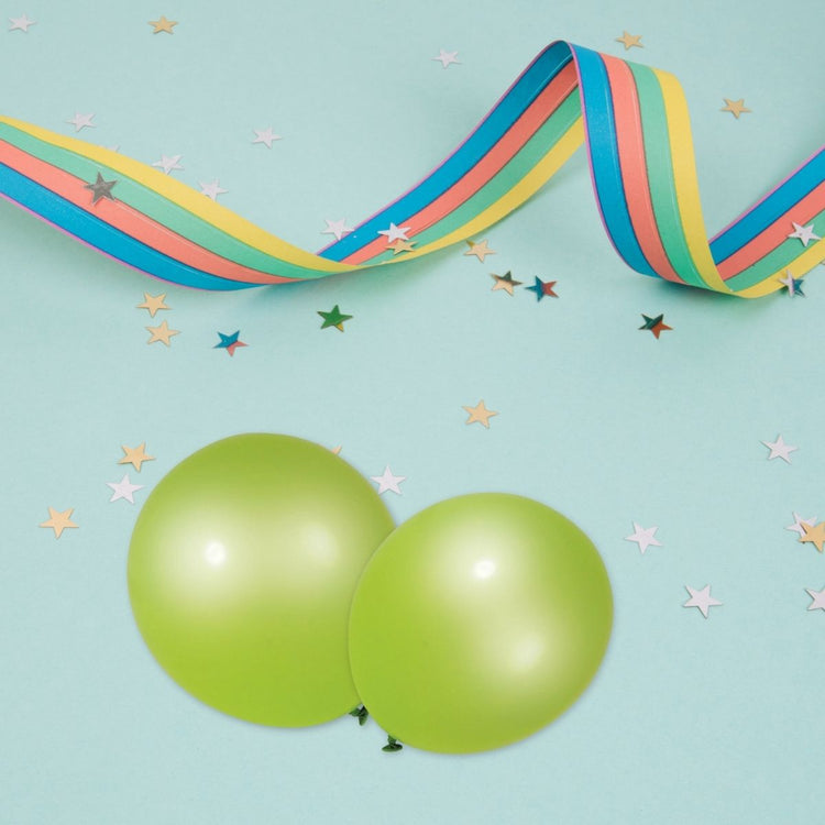 Lot de 12 ballons de baudruche colorés pour anniversaire Fackelmann