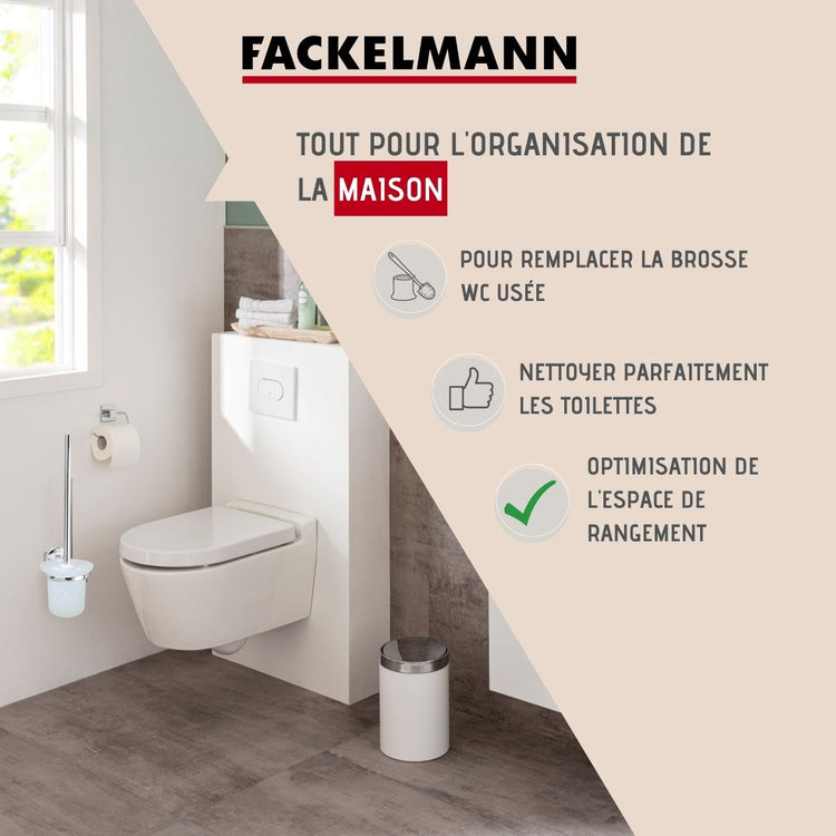 Brosse de toilette murale Fackelmann Vision