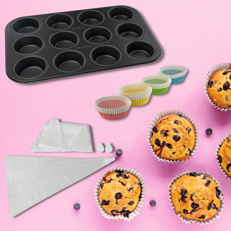 Ensemble 3 pièces spécial muffins Zenker