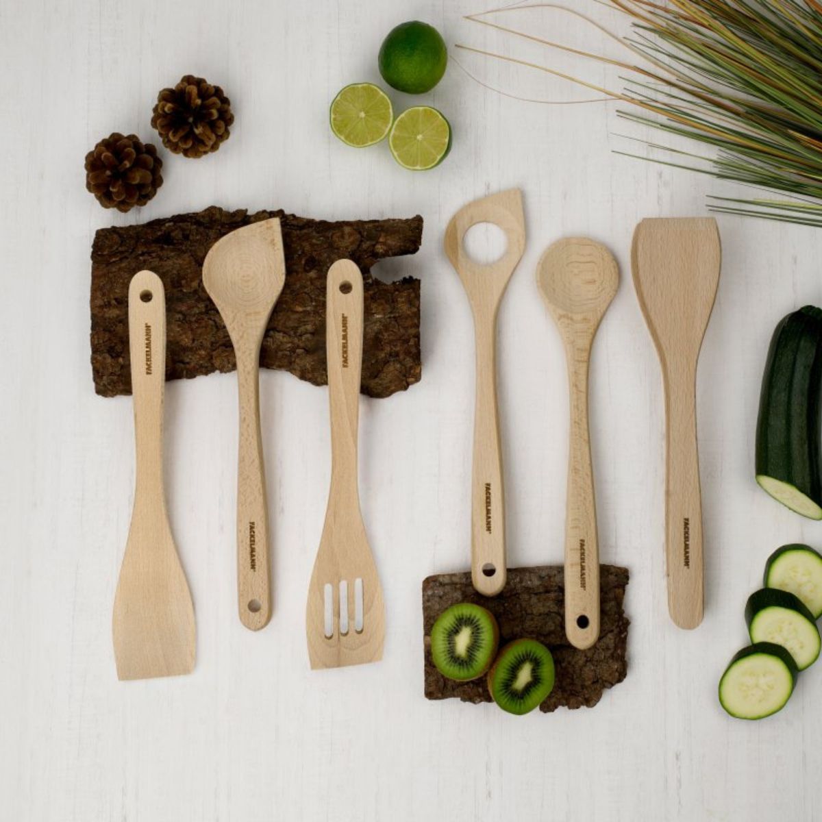 Spatule de cuisine en bois FSC Fackelmann Eco Friendly