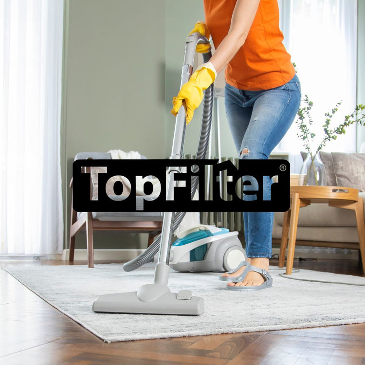 Lot de 4 sachets de granulés parfumants pour aspirateur à la vanille TopFilter