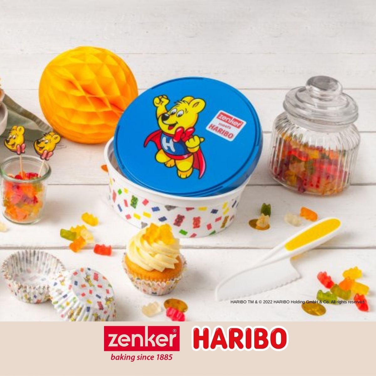 Couteau de cuisine pour enfant en plastique 22,2 cm Zenker Haribo